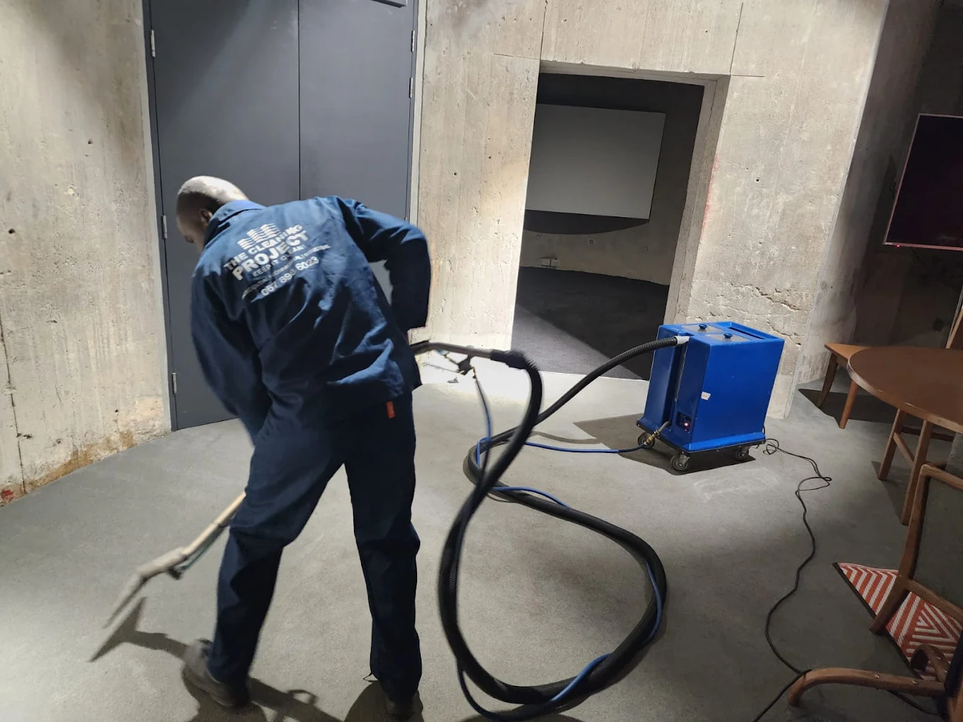 Industrial Floor Cleaning